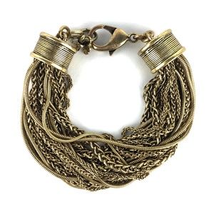 Lucky Brand | Multi-Chain Gold Metal Bracelet